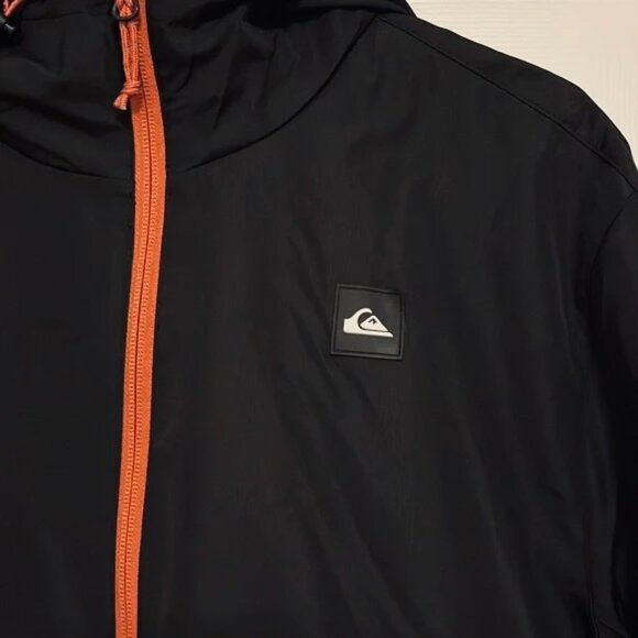 QUIKSILVER Men's Lightweight Hooded Windbreaker NWT Size L - Picture 7 of 7